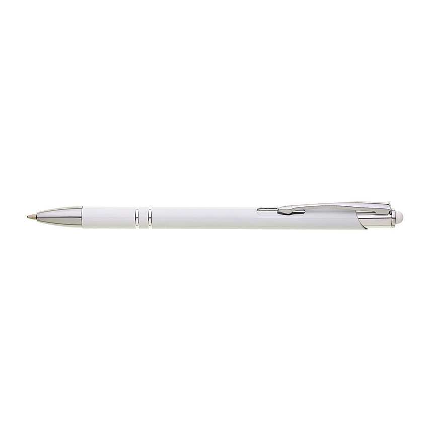 NALBE TOUCH ballpoint pen, metal - white