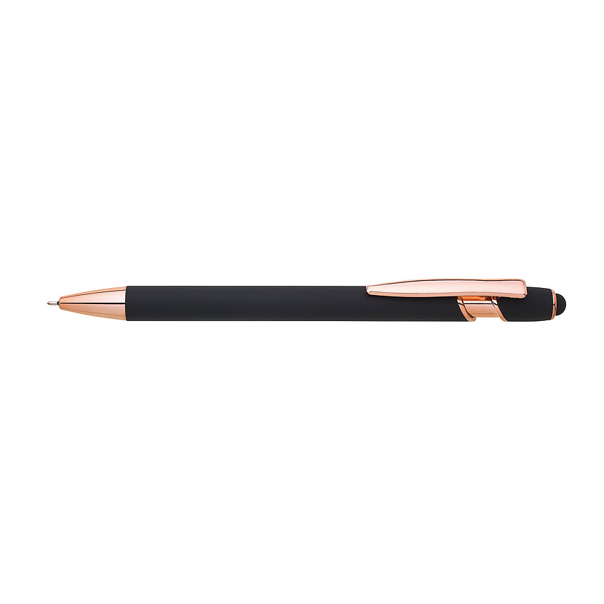 ELLA SOFT SG ballpoint pen, metal - 0.5 mm tip - black