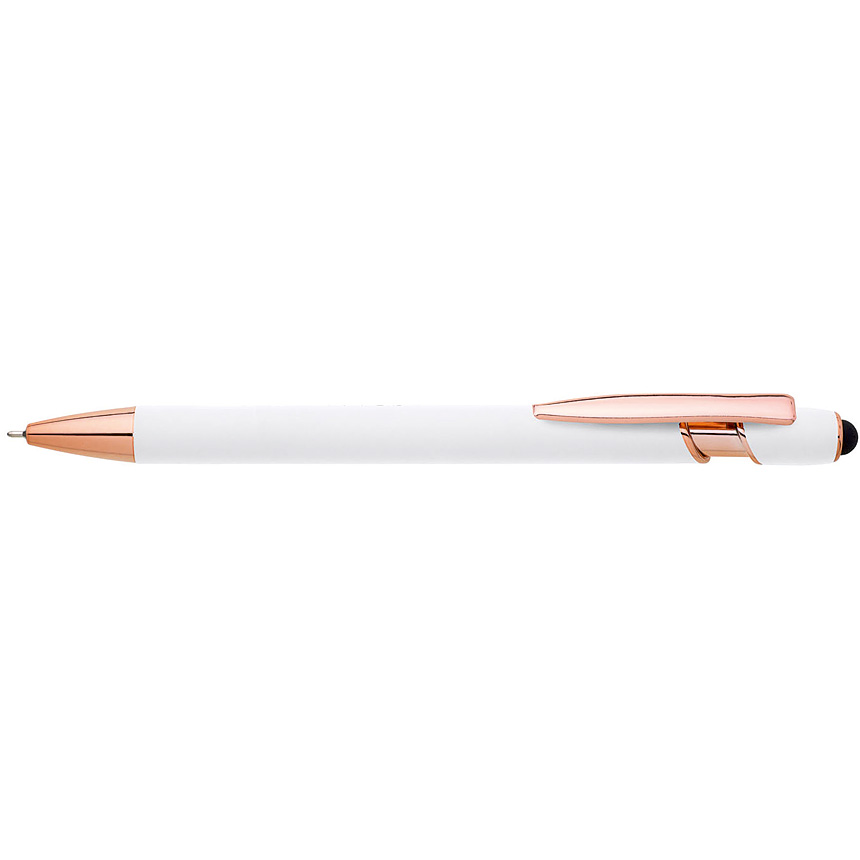 ELLA SOFT SG ballpoint pen, metal - 0.5 mm tip - white