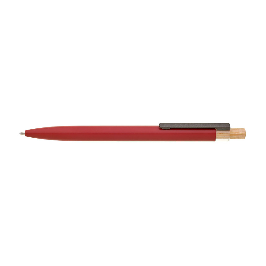 BRANCO ballpoint pen, recycled metal - red