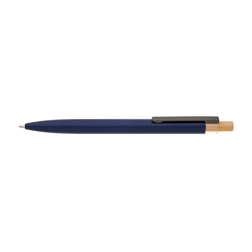 BRANCO ballpoint pen, recycled metal - blue