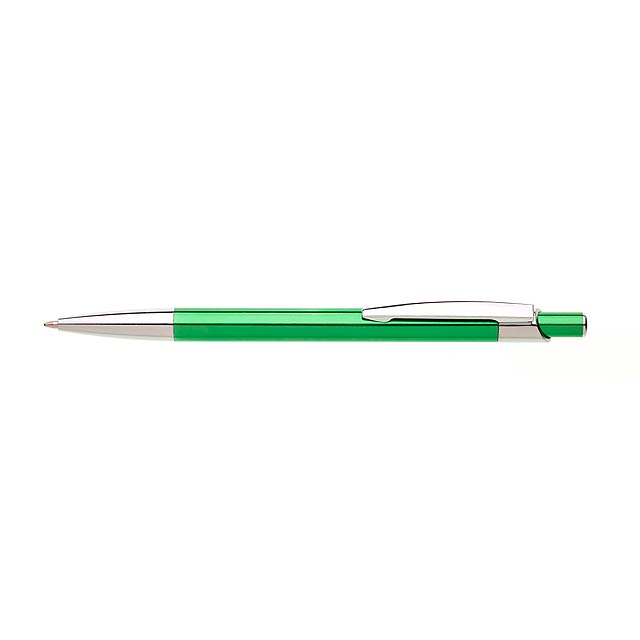 BANZI kovové kuličkové pero - zelená