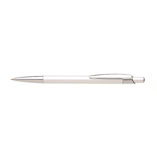 BANZI kovové kuličkové pero - stříbrná