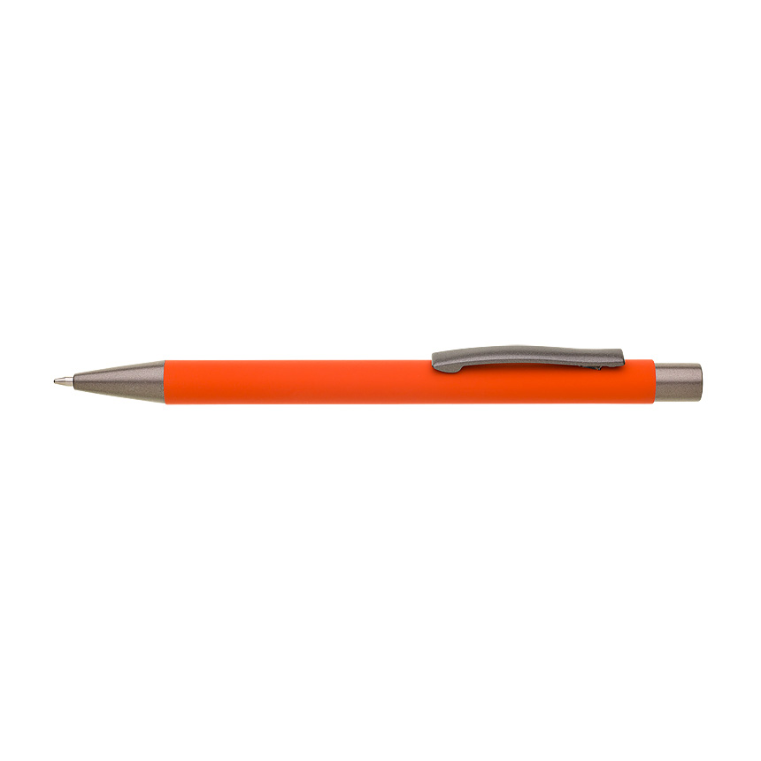 CAGERI SOFT ballpoint pen, metal - orange