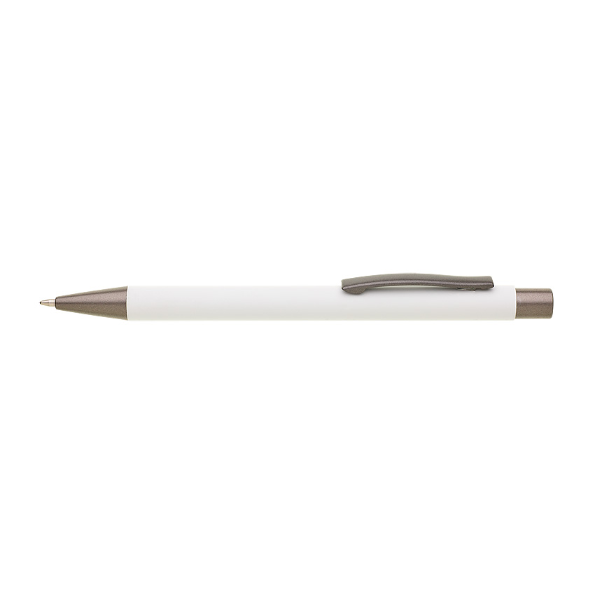 CAGERI SOFT ballpoint pen, metal - white