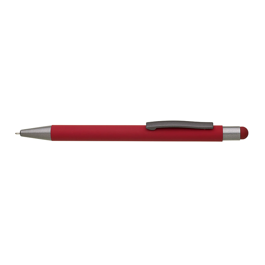 ROGET SOFT SG ballpoint pen, metal - 0.5 mm tip - red