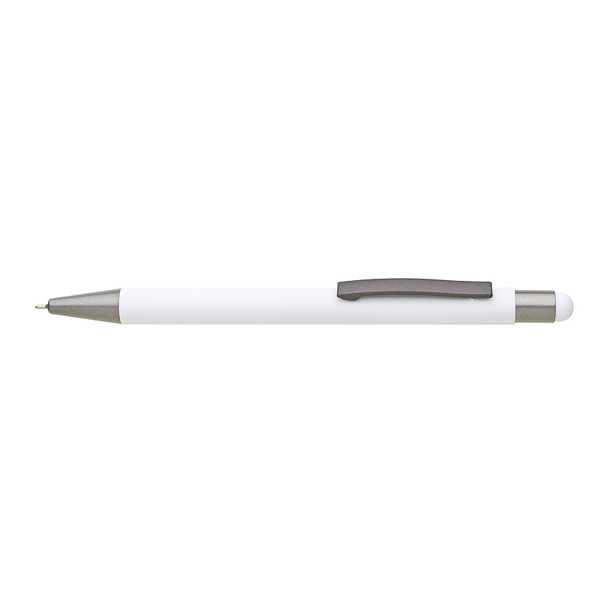 ROGET SOFT SG ballpoint pen, metal - 0.5 mm tip - white