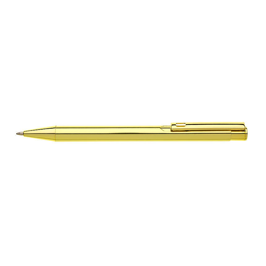 RAVELI ballpoint pen, metal - gold