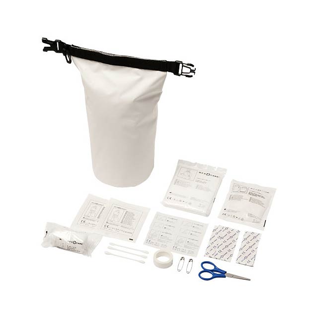 Alexander 30-teiliges Erste-Hilfe-Set mit wasserfester Tasche - Weiß 