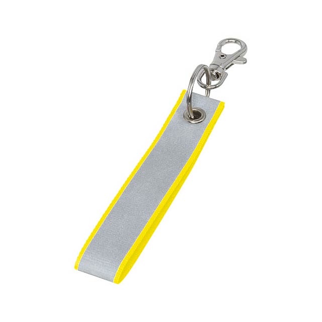 Holger reflective key hanger - yellow