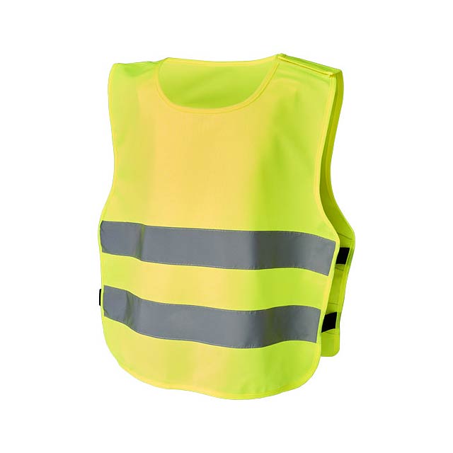 Odile XXS safety vest with hook&loop for kids age 3-6 - yellow