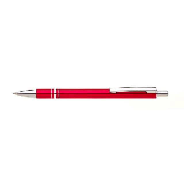 RENZA NEW kovové kuličkové pero - červená
