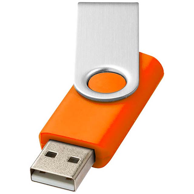 Rotate-basic 8GB USB flash drive - orange