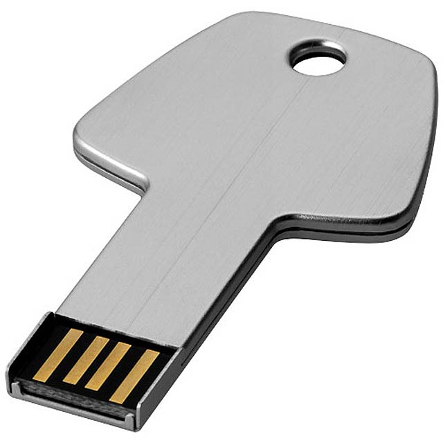 Key 2GB USB flash drive - silver
