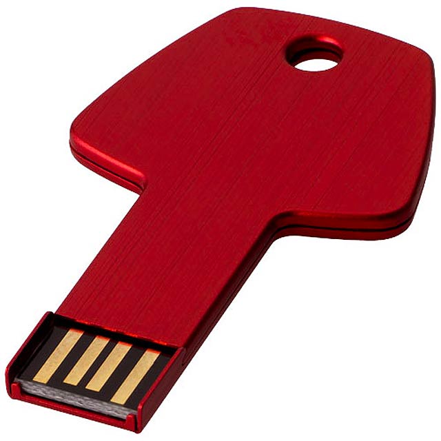 USB disk Key, 2 GB - červená