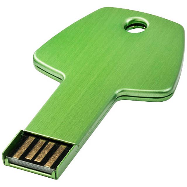 USB disk Key, 2 GB - zelená