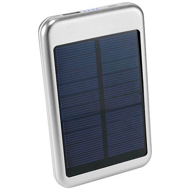 Bask 4000 mAh Solar Powerbank - Silber