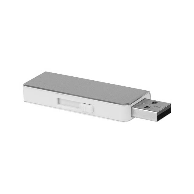 Glide 8GB USB flash drive - silver