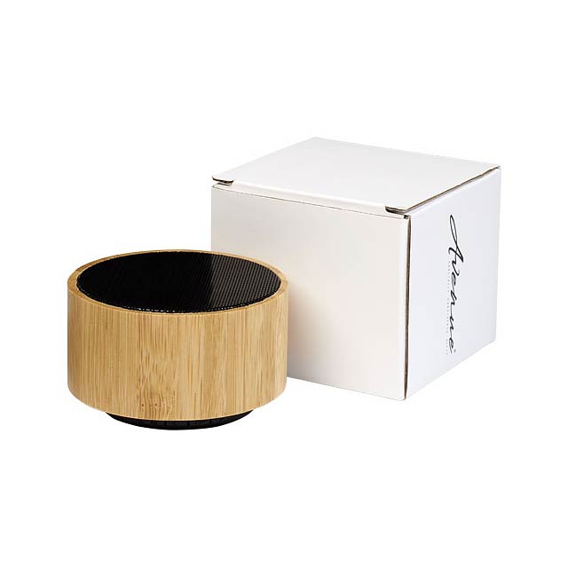 Bambusový Bluetooth® reproduktor Cosmos - drevo
