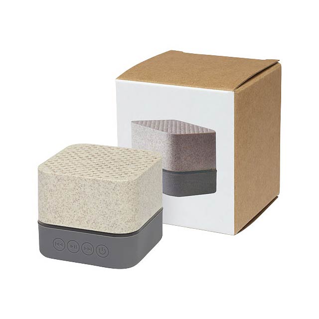 Aira wheat straw Bluetooth® speaker - beige