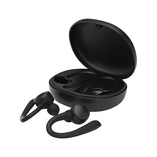 Quest IPX5 TWS earbuds - black