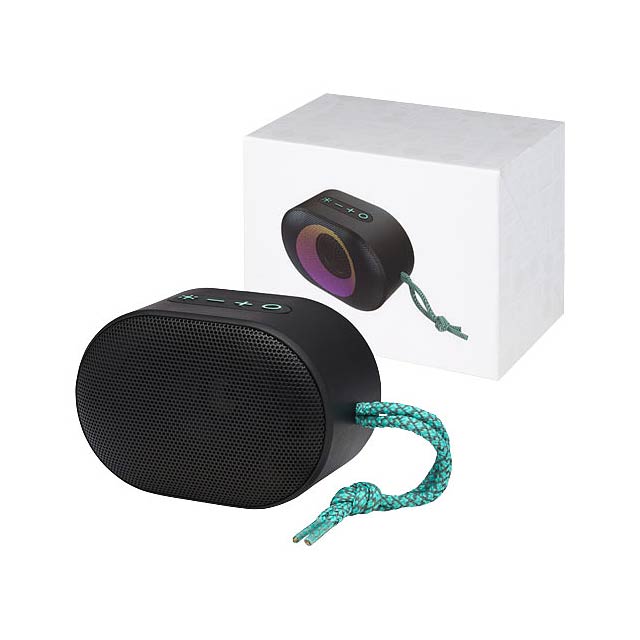 Move IPX6-Außenlautsprecher mit RGB-Stimmungslicht - schwarz