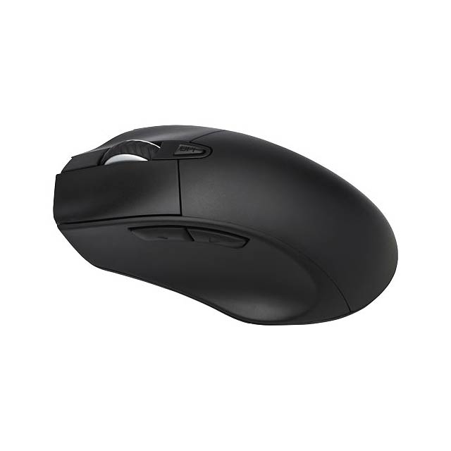 Pure wireless mouse with antibacterial additive - black