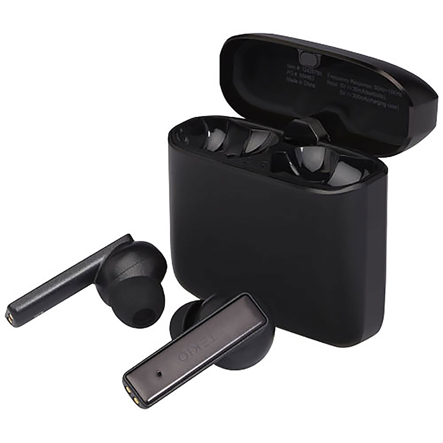 Hybrid premium True Wireless earbuds - black