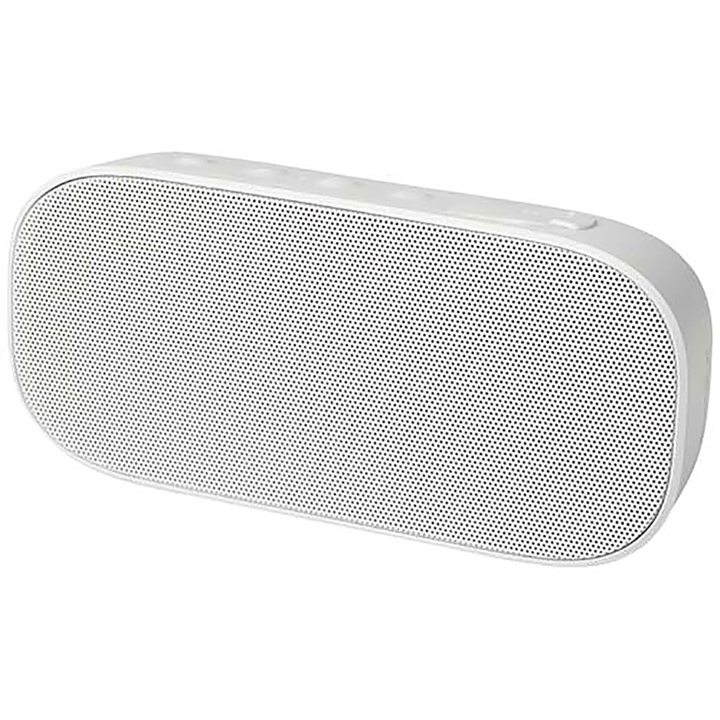 Stark 2.0 5W recycled plastic IPX5 Bluetooth® speaker - white