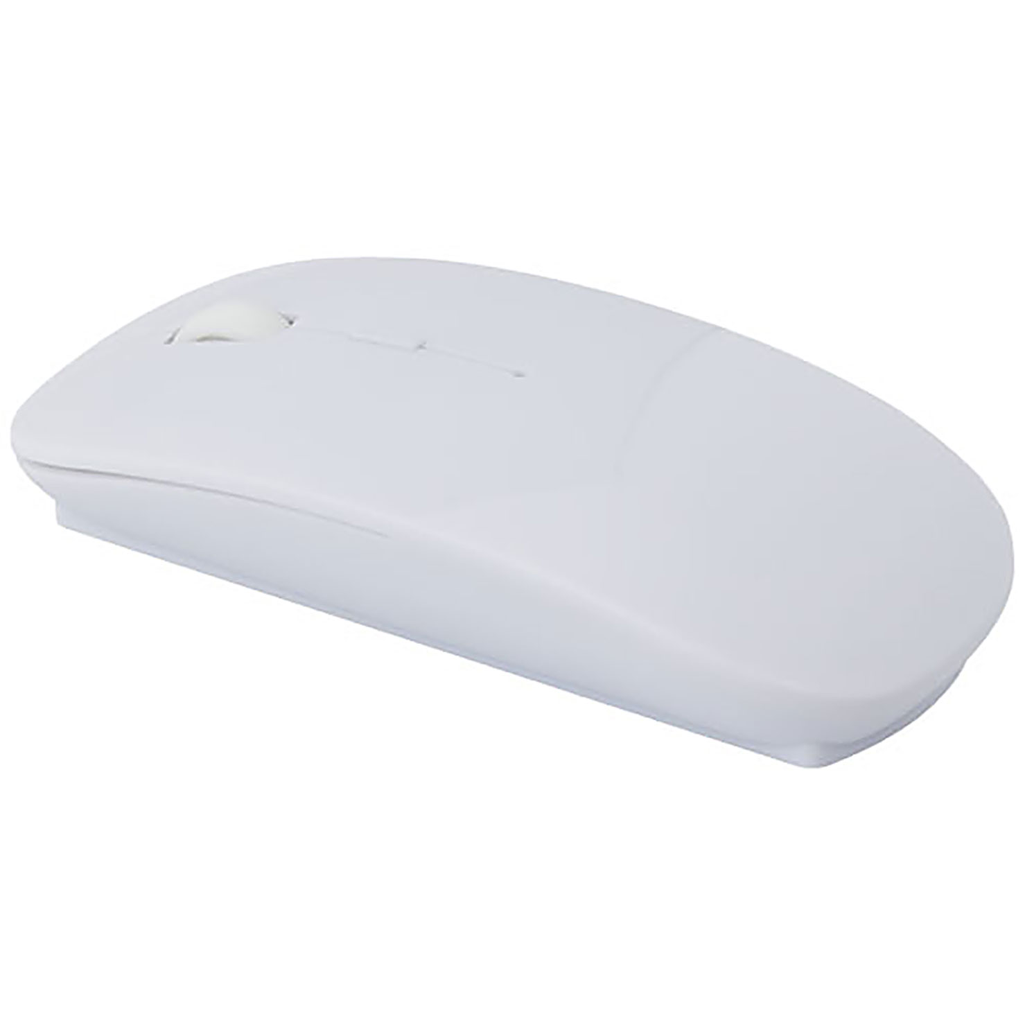 Menlo RCS recycled plastic wireless mouse  - white