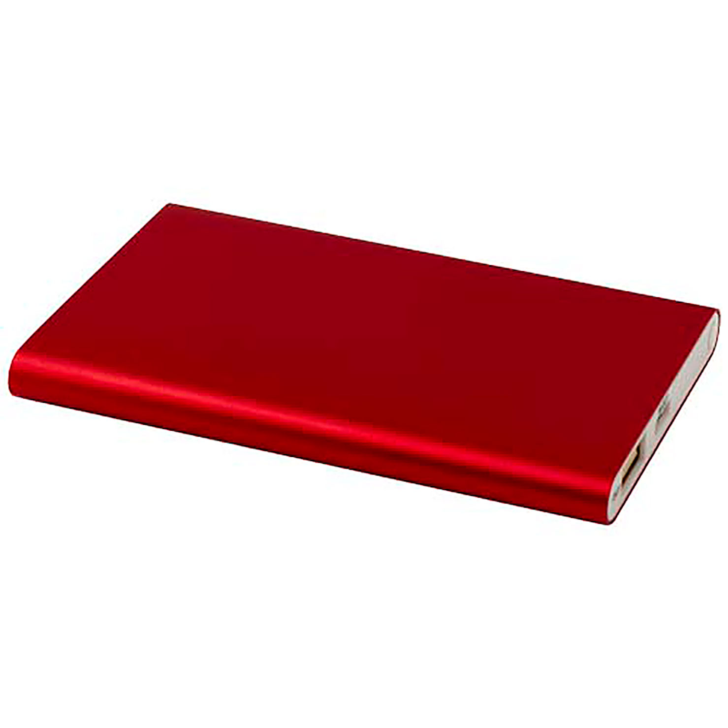 Pep 4000 mAh Type-C recycled aluminium power bank  - red