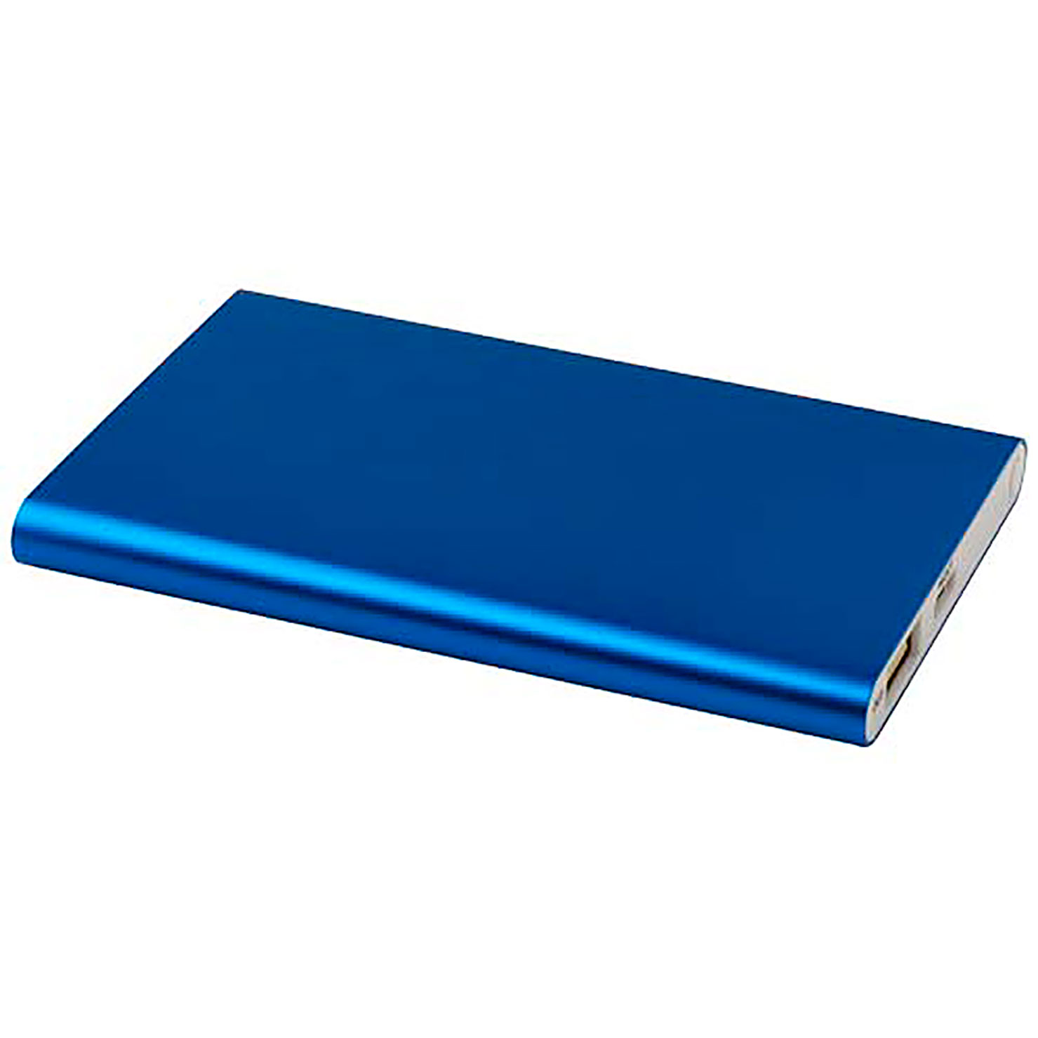 Pep 4000 mAh Type-C recycled aluminium power bank  - royal blue