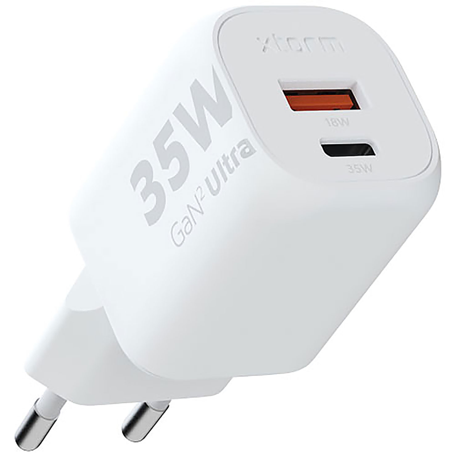 Xtorm XEC035 GaN² Ultra 35W wall charger - white