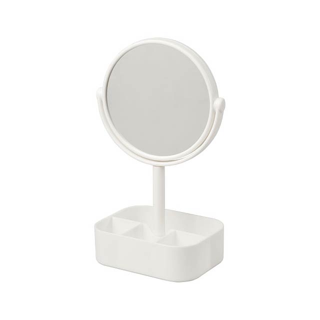Laverne beauty mirror - white