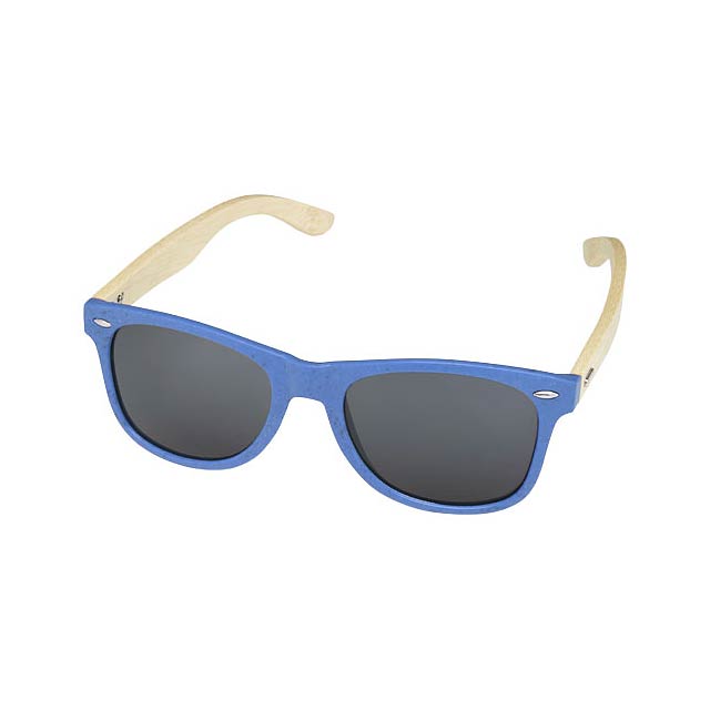 Sun Ray bamboo sunglasses - blue