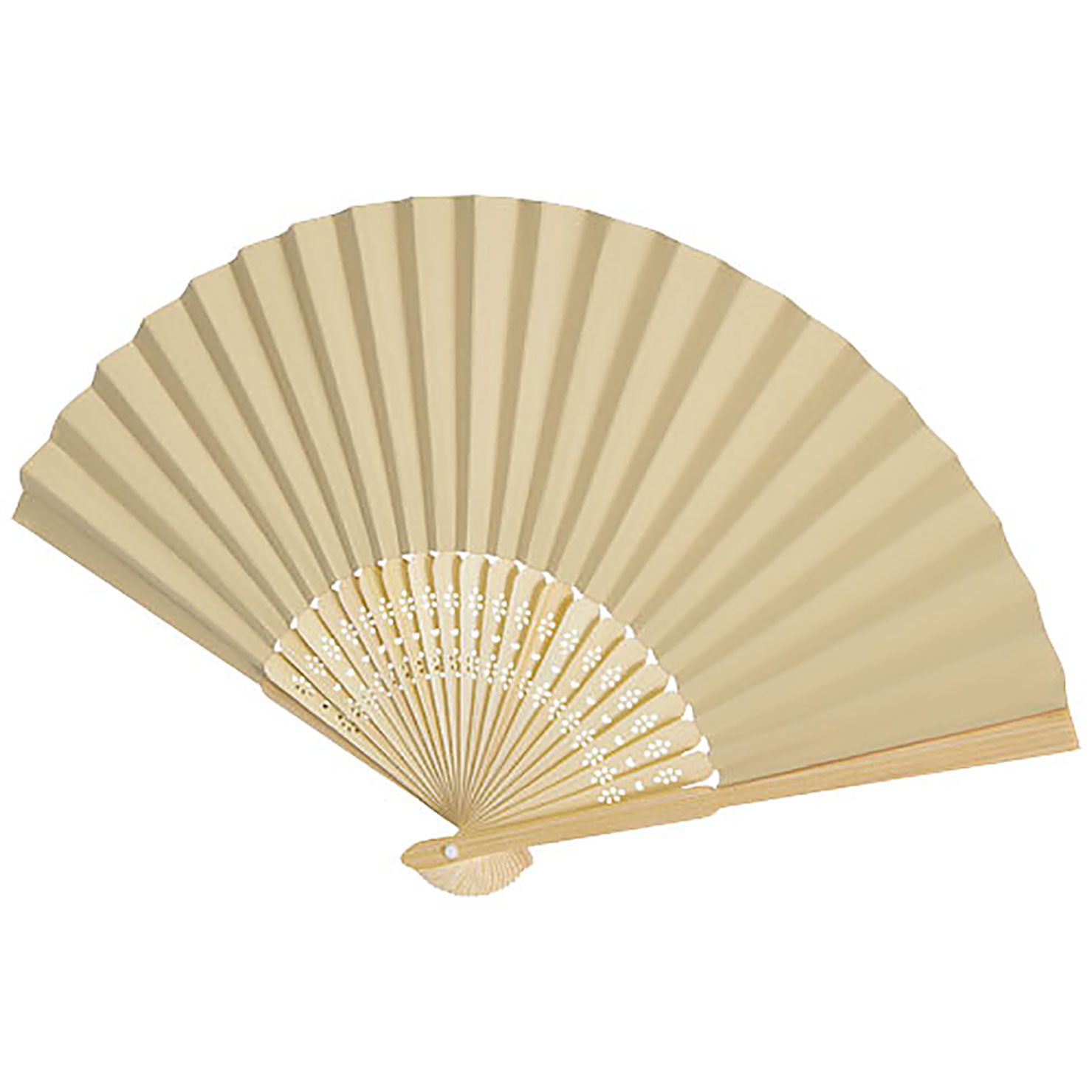 Carmen hand fan - beige