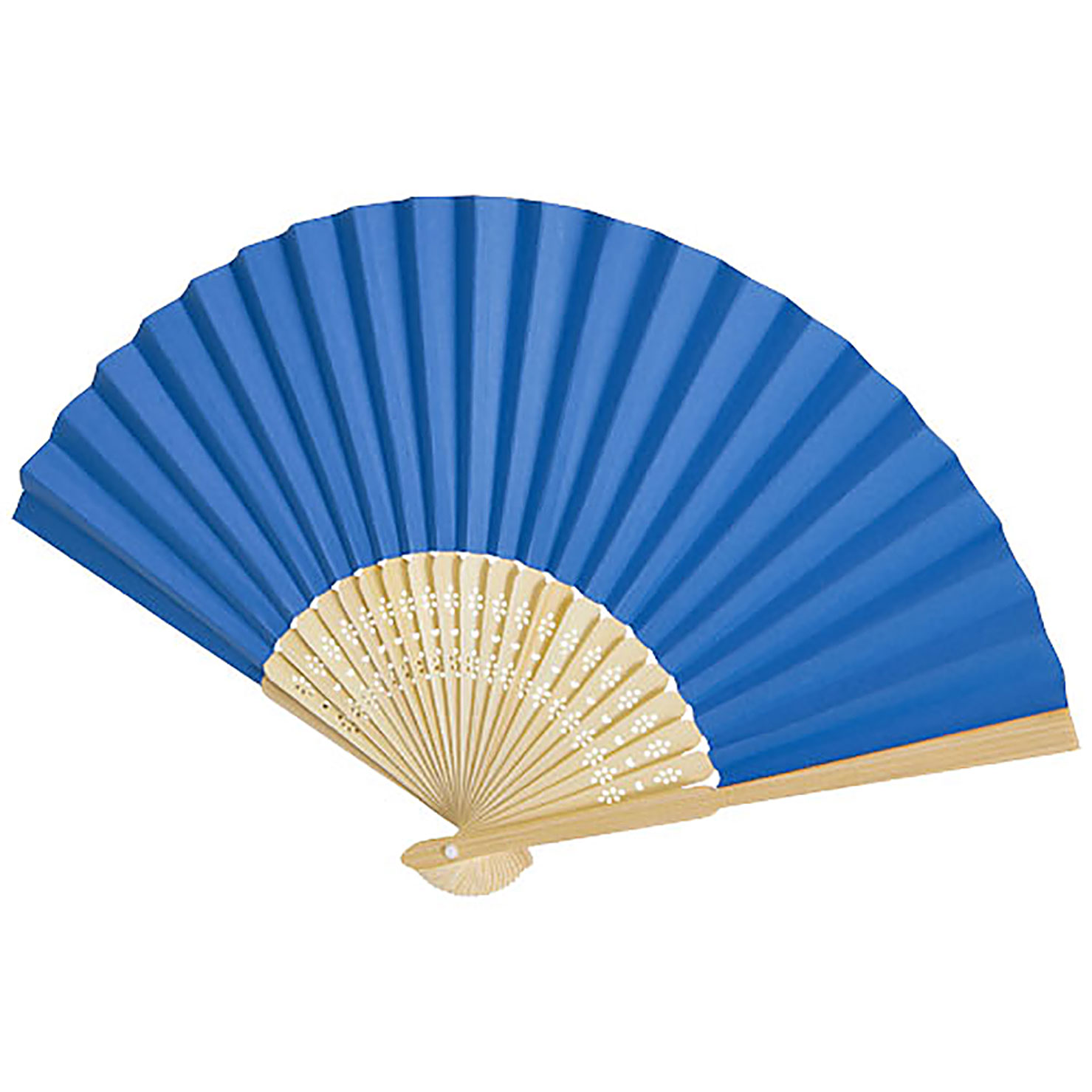 Carmen hand fan - blue