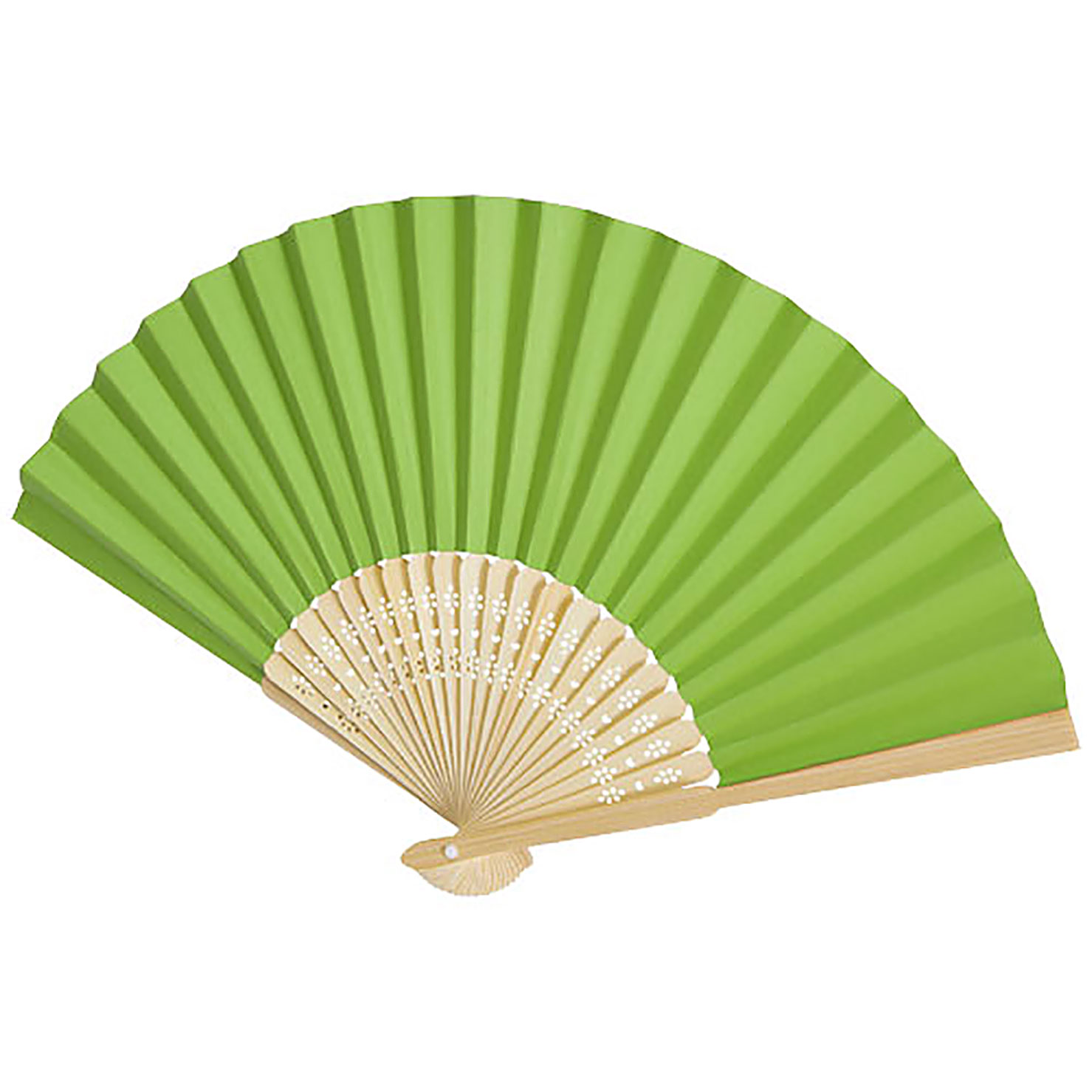 Carmen hand fan - green