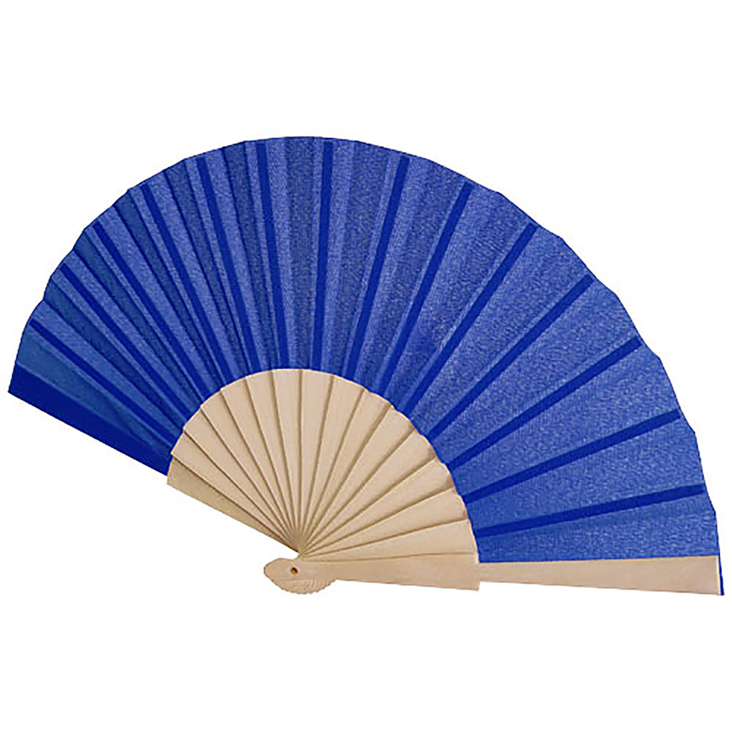 Manuela hand fan - royal blue