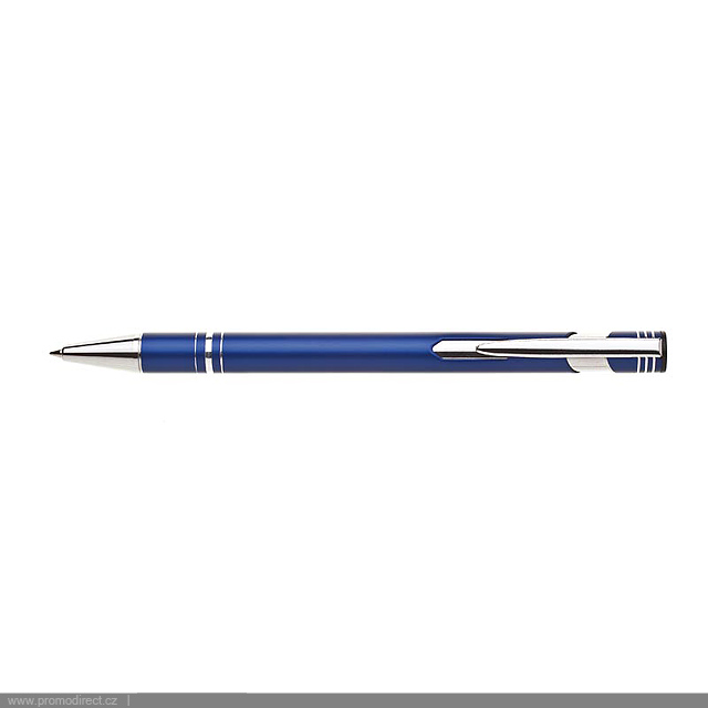 LIMET kovové kuličkové pero - modrá
