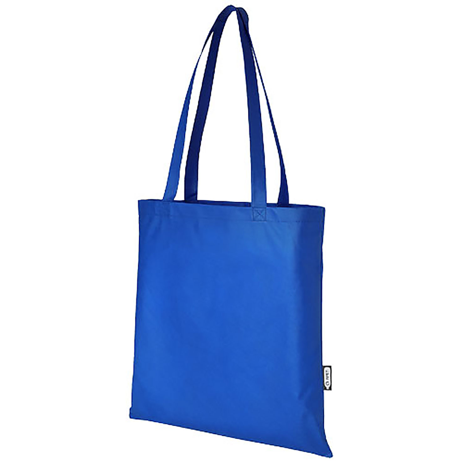 Zeus GRS recycled non-woven convention tote bag 6L - royal blue