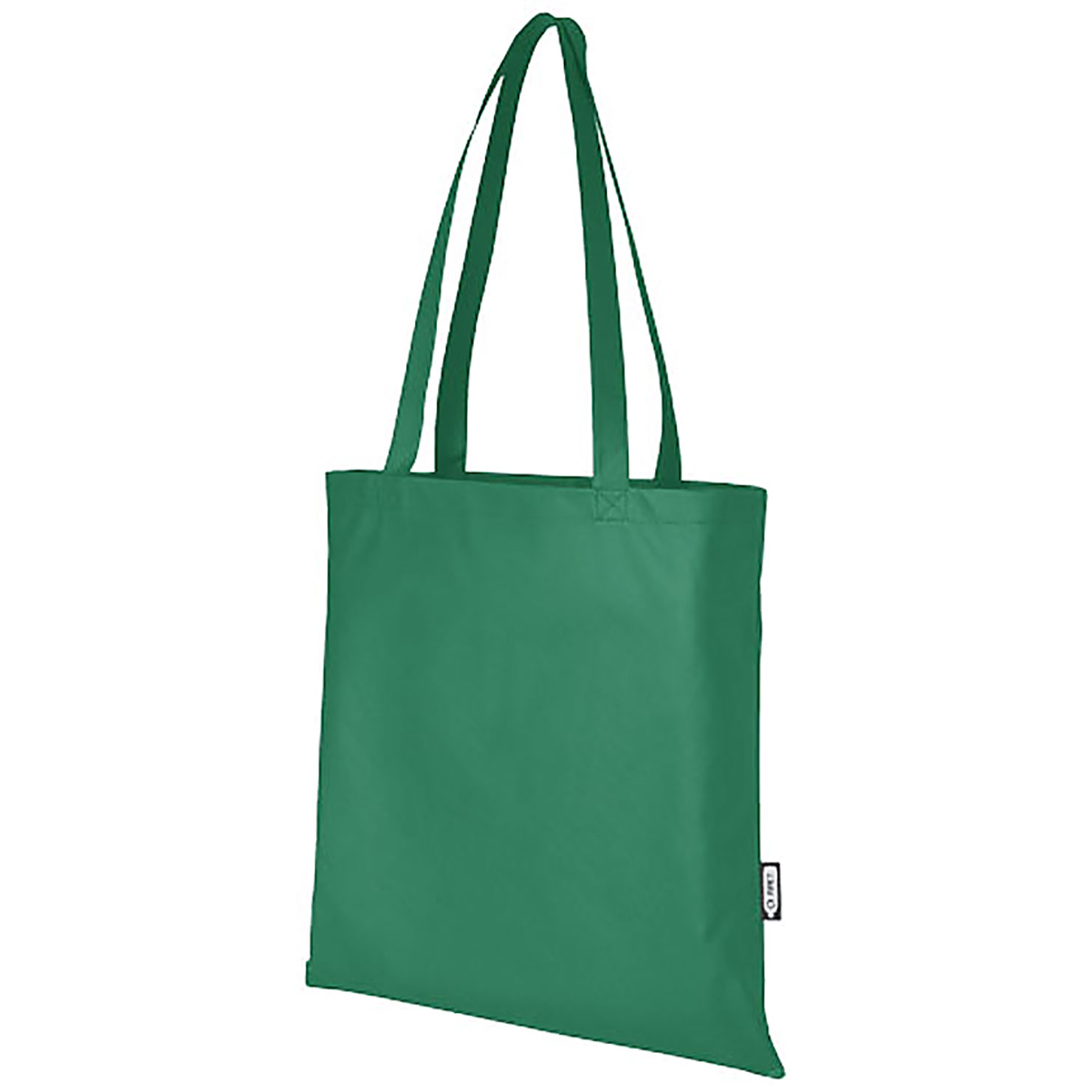 Zeus GRS recycled non-woven convention tote bag 6L - green