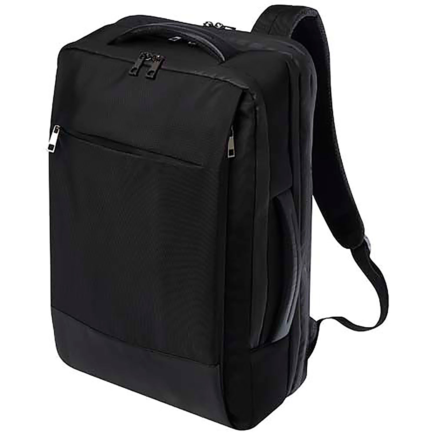 Recyklovaný rozpínatelný batoh na notebook Expedition Pro 17" GRS 35L - černá