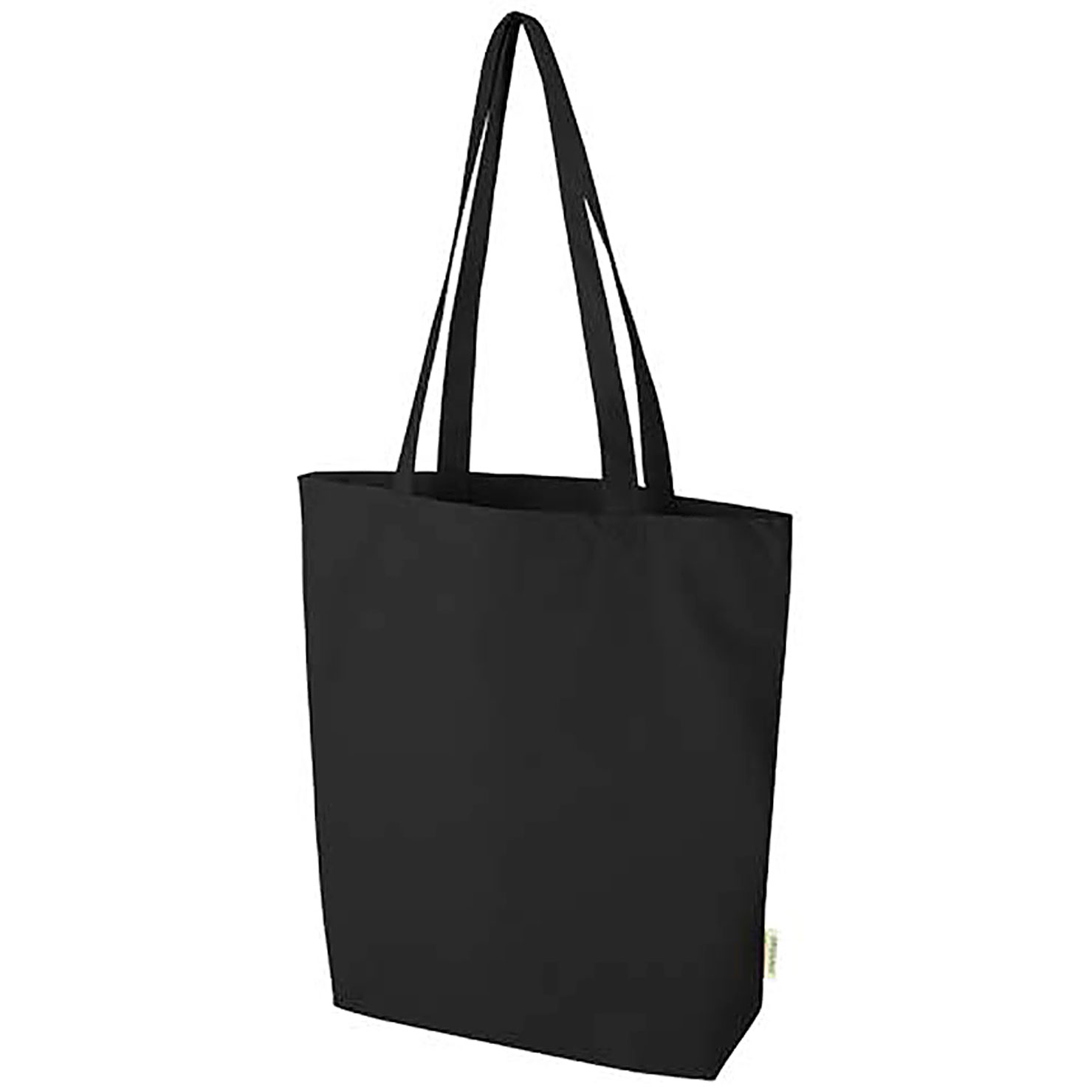 Orissa 270 g/m² organic tote bag 10L - black