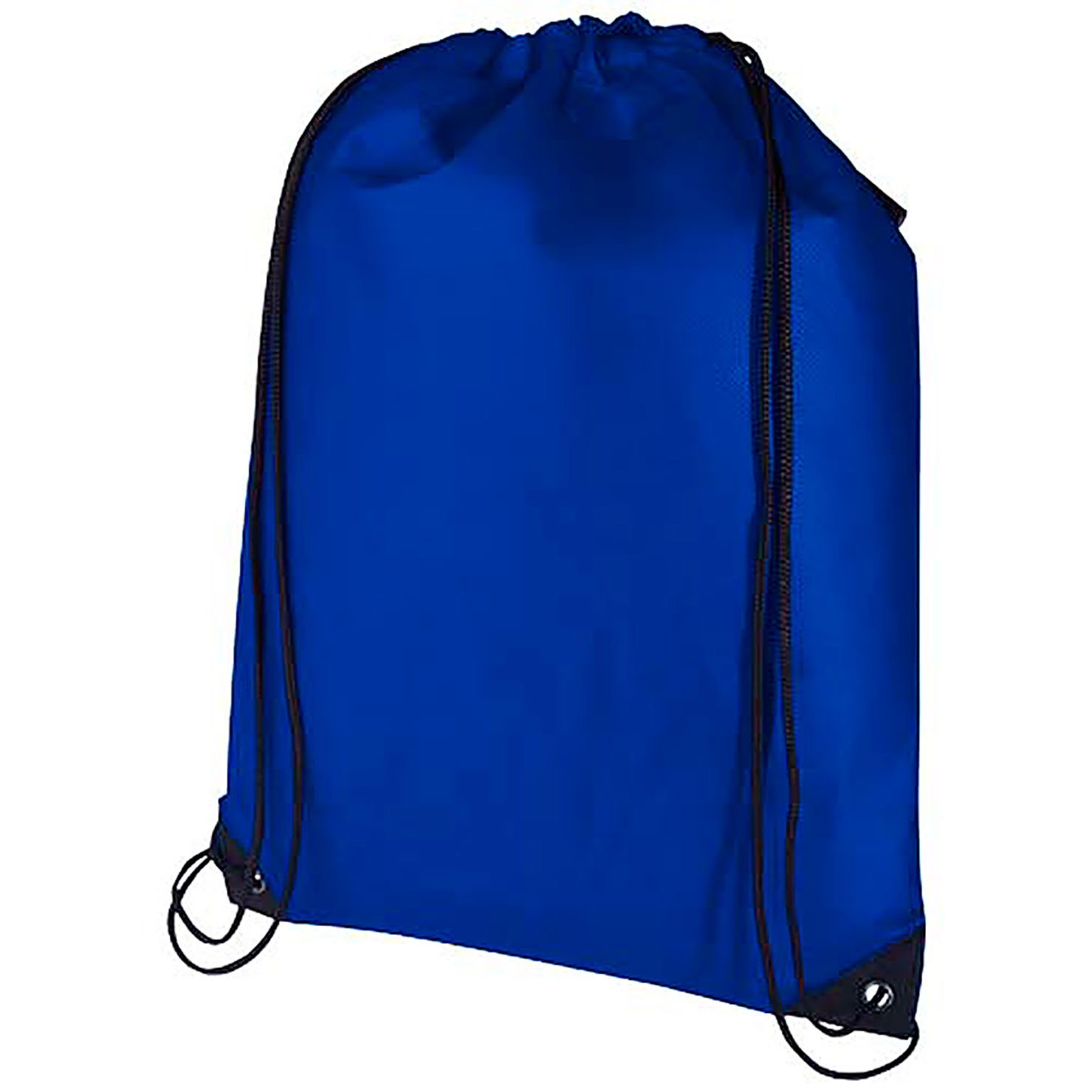 Evergreen GRS recycled non-woven drawstring bag 5L - royal blue