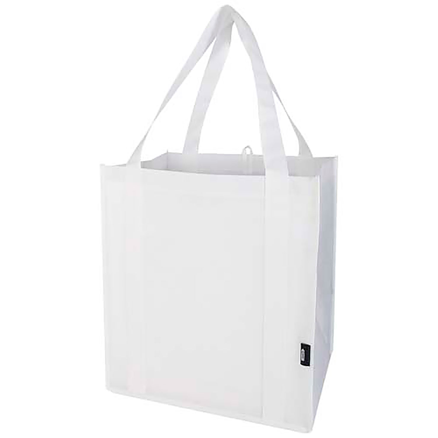 Liberty Tragetasche mit hartem Boden aus recyceltem GRS Non Woven 6 L - Weiß 