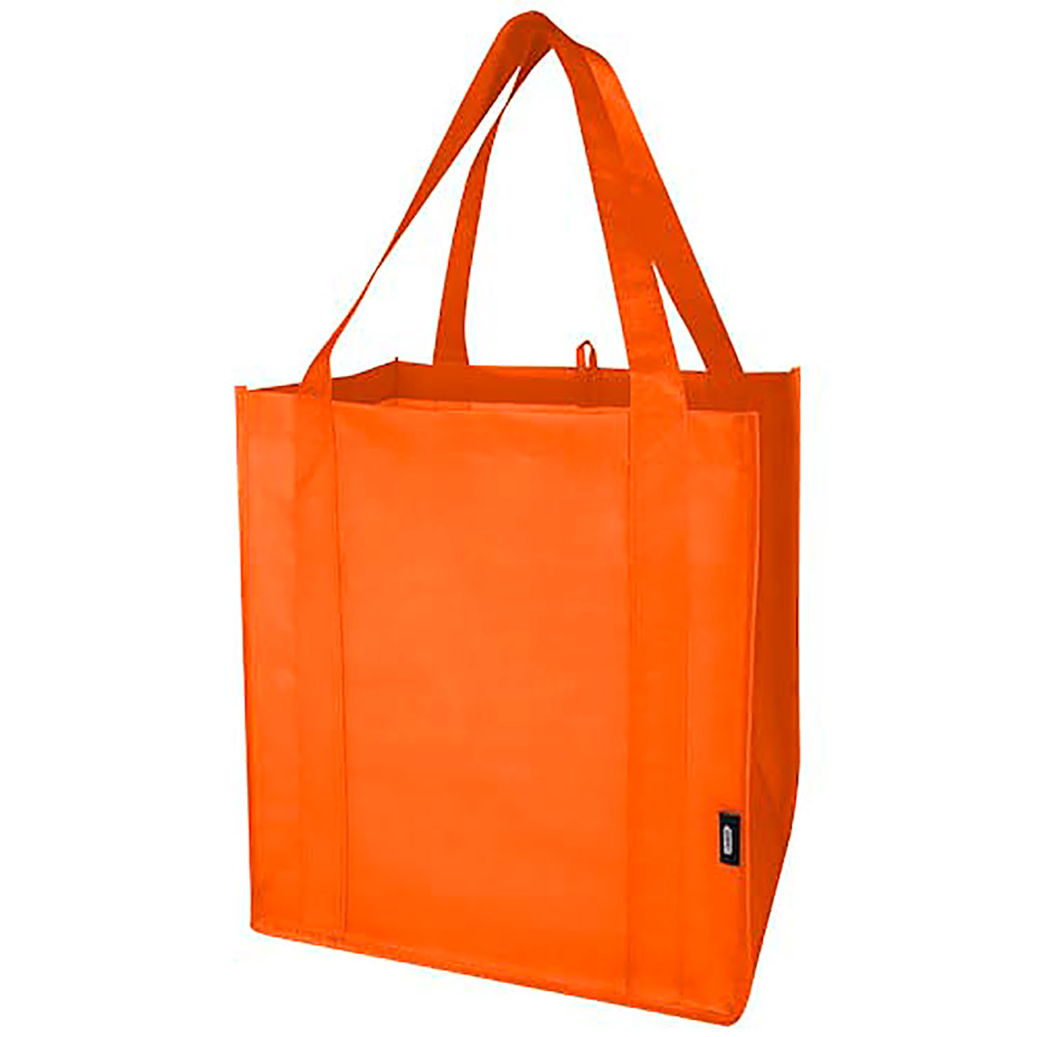 Liberty Tragetasche mit hartem Boden aus recyceltem GRS Non Woven 6 L - Orange