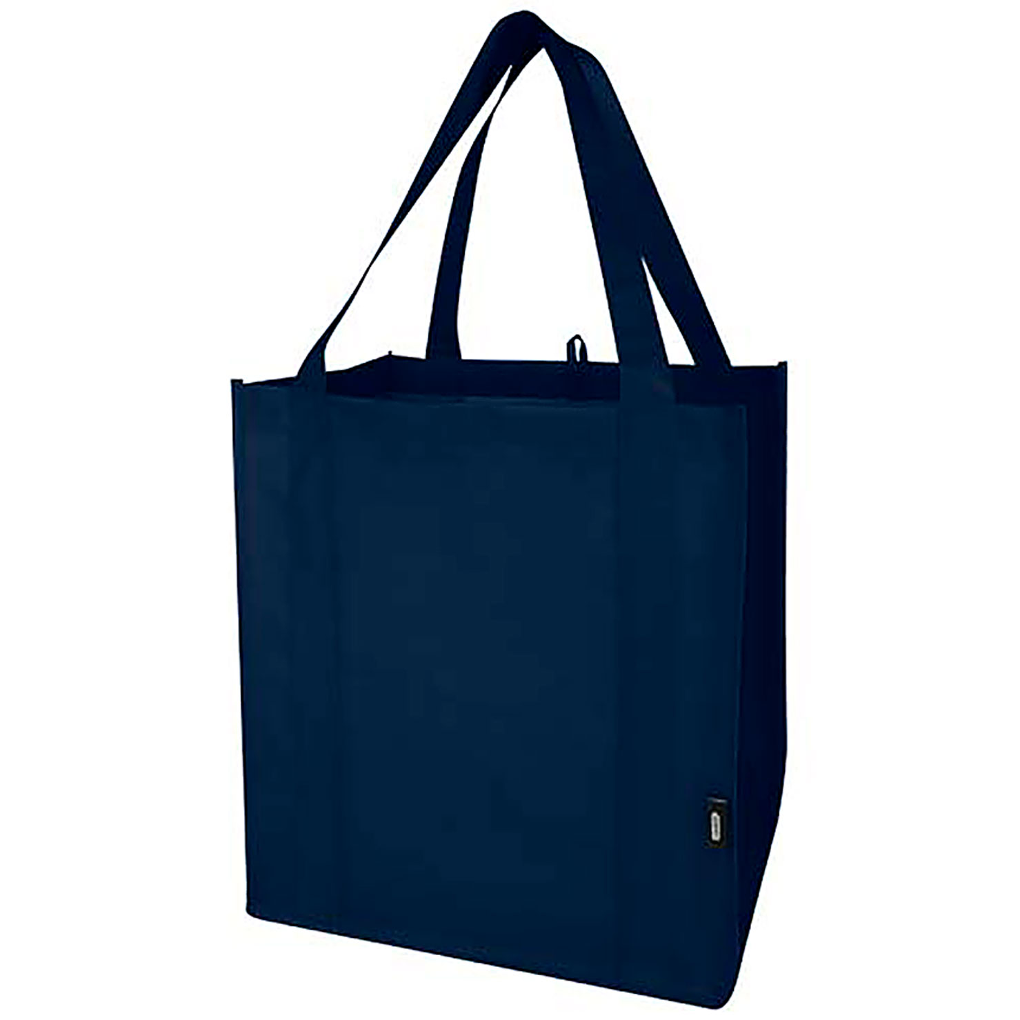 Liberty Tragetasche mit hartem Boden aus recyceltem GRS Non Woven 6 L - blau