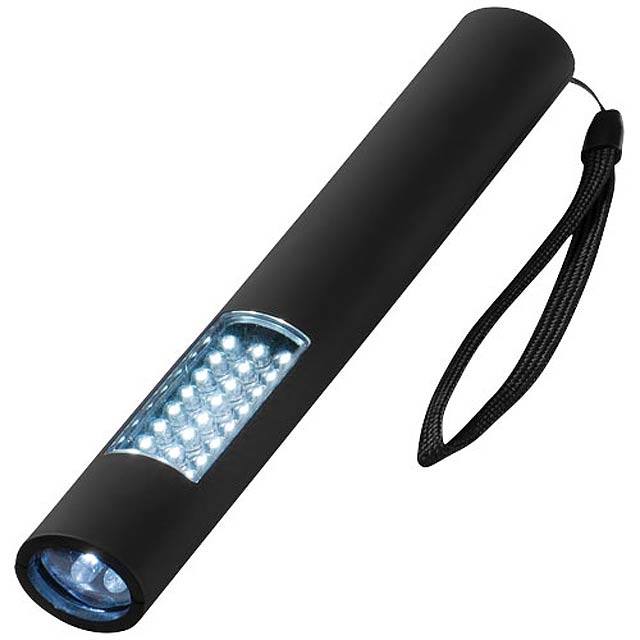 Lutz Magnet Taschenlampe mit 28 LEDs - schwarz