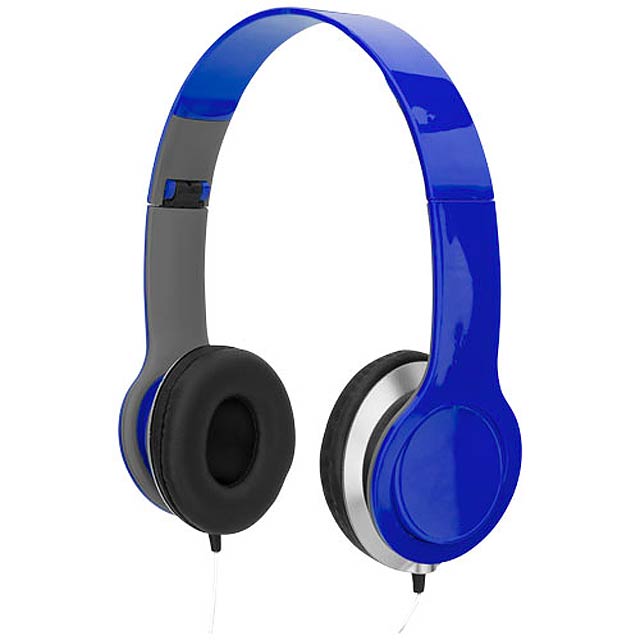 Cheaz faltbarer Kopfhörer - blau
